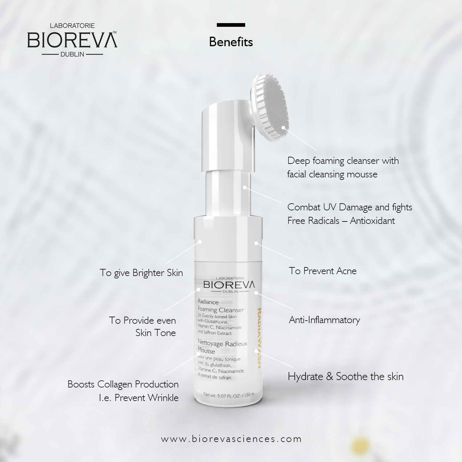 Benefits RadiaWash Cleanser