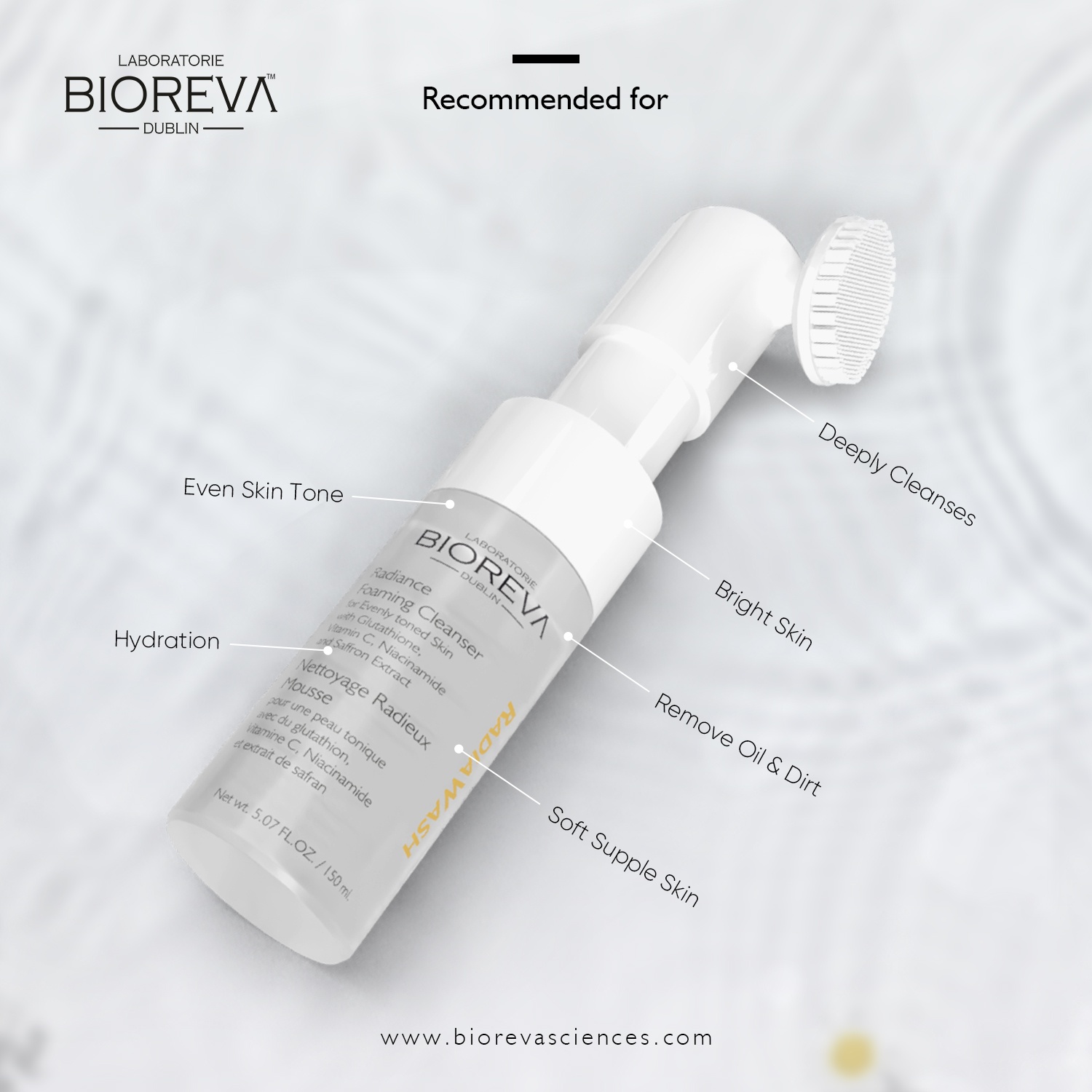 Recommended for RadiaWash Cleanser