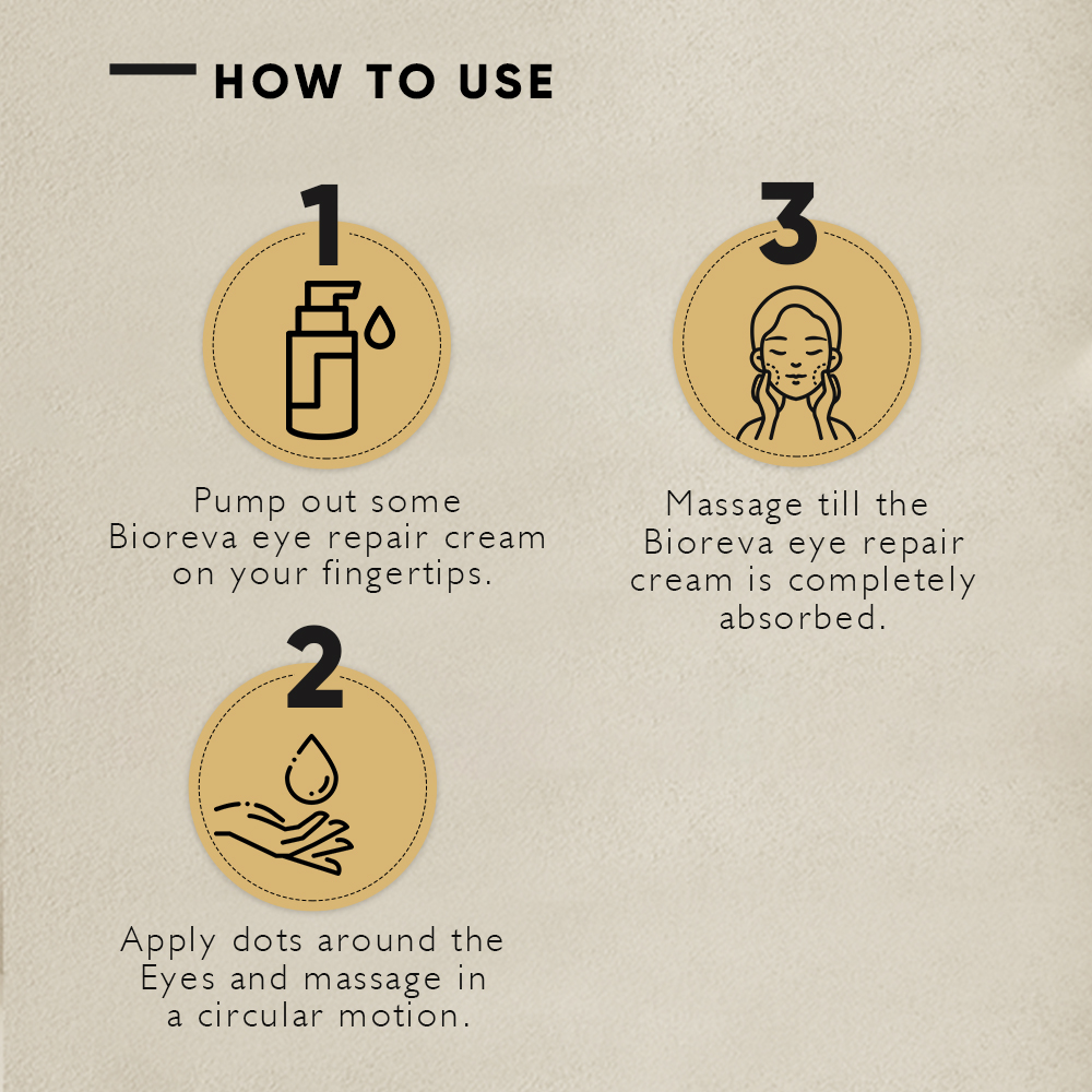 How to use Eye Repair Cream