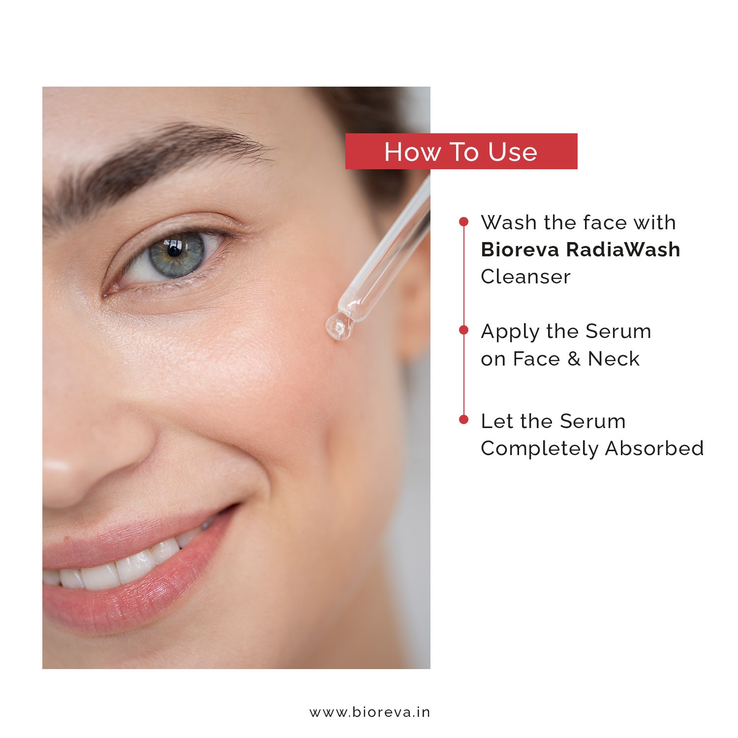 How to Use - Vitamin A (1% Retinol) serum