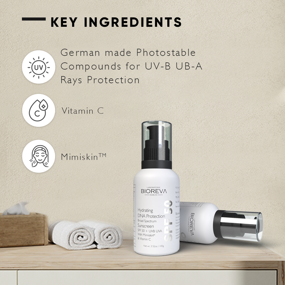 Key Ingredients of SPF 50