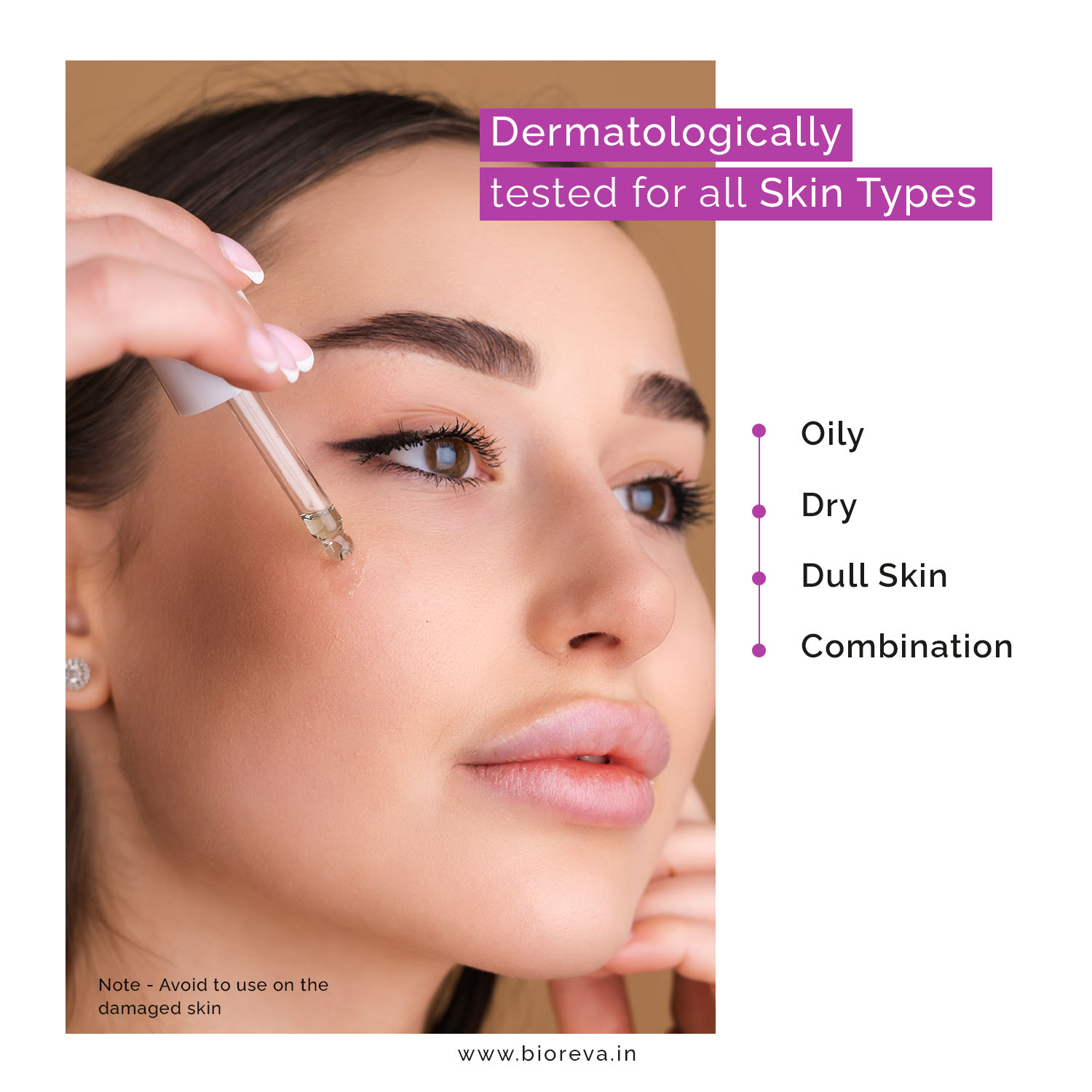 Dermatologically tasted Vitamin B3 Serum