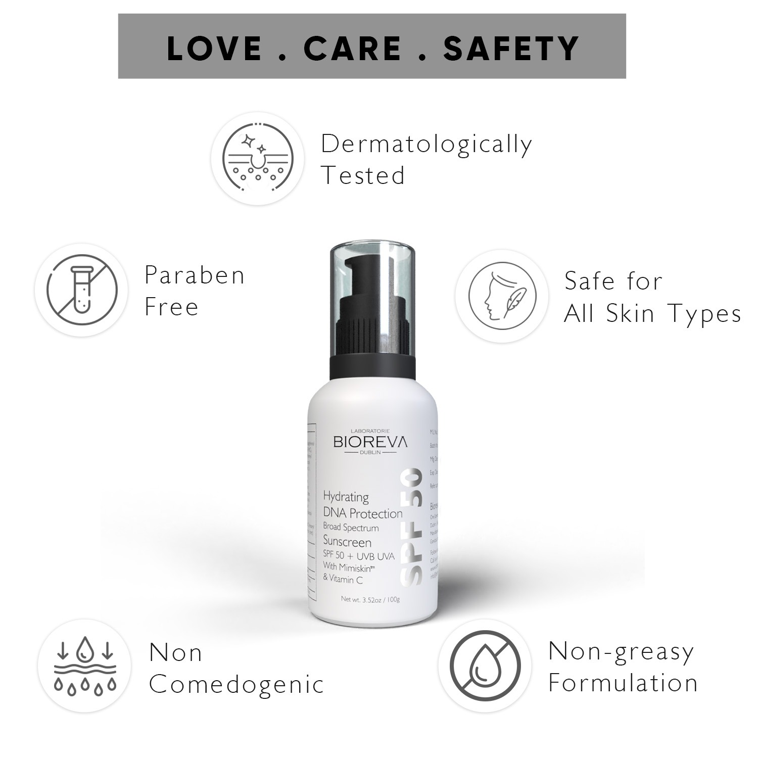 SPF Cream - Love Care & Safety