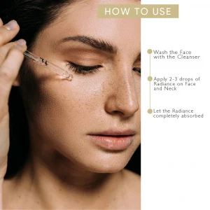 How to use radiance serum