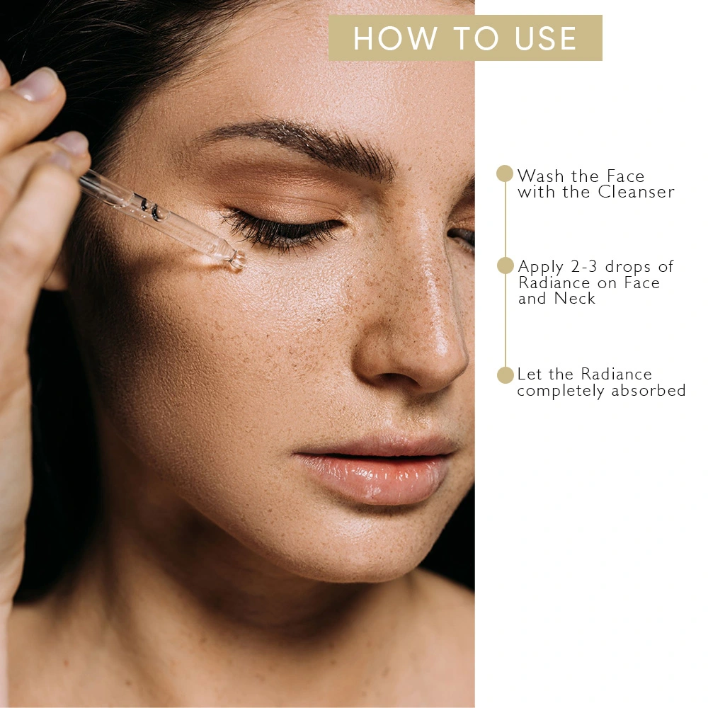 How to use radiance serum