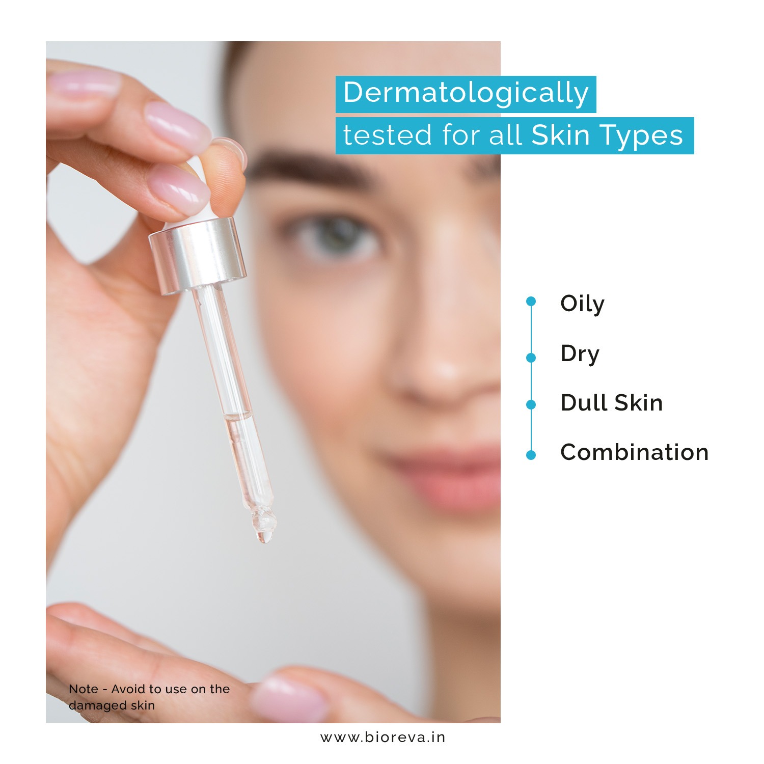 Dermatologically tested for all skin types